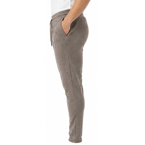 <b>Mens</b> Waffle Knit <b>Trousers</b> Casual Slim Fit Jogger Pants Soft Textured Material <b>Elastic</b> Waist Custom Training Sports Bottoms <b>Mens</b> - Product Image 2