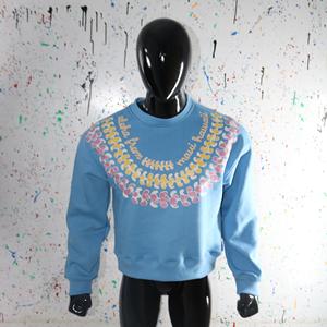 <b>Mock</b> <b>Neck</b> Sweatshirt 100% Embroidery wide <b>neck</b> Sweatshirt Finer Threads - Product Image 6