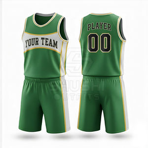 Uniforme de Baloncesto Personalizado para Hombre, Ropa de Entrenamiento sin Mangas, de Secado Rápido, Poliéster Antibacteriano, Servicio OEM, Fabricante - Product Image 5