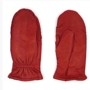 Guantes de Cuero Aislantes de Moda de Invierno con Función de Pantalla Táctil, Manoplas Forradas de Felpa, Manoplas Cálidas para Uso Diario y Deportivo, Pakistán - Product Image 4