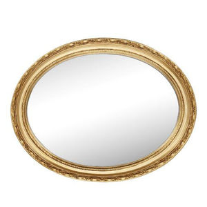 Elegante Espejo Redondo Dorado de Pared con Marco Metálico Texturizado, Espejo Decorativo Moderno de Lujo para Sala de Estar y Dormitorio - Product Image 4