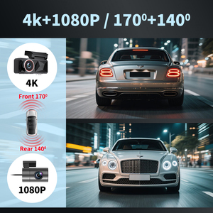 Cámara para Auto con GPS y ADAS, <span class=keywords><strong>Precio</strong></span> de Fábrica, DVR 4K Frontal + 2K Trasera, Caja Negra para Auto con WIFI y Visión Nocturna - Product Image 6