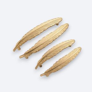 Solid Brass Ornamental Cabinet Handle Luxury Flower Design Wardrobe Pull Antique Furniture Hardware Wholesale Home Hotel Decor - Product Image 2
