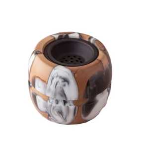 Brûleur d'encens en bois et résine époxy, design moderne, en bois d'acacia, fait main, pour la maison, cadeau de luxe pour le Ramadan - Product Image 2