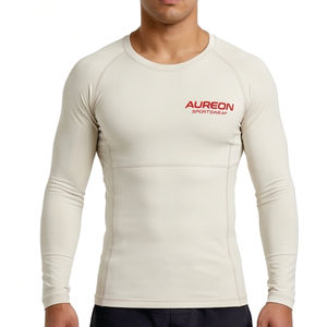 T-shirt de compression pour homme, anti-transpiration, sous-vêtement de sport pour la gym, la course à pied, l'entraînement et les activités sportives - Product Image 4