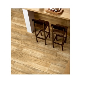 Moderno Rectángulo Mate 200x1200mm Interior Porcelana Azulejo de madera para dormitorio Estilo europeo Suelo de textura de cerámica resistente al ácido - Product Image 3