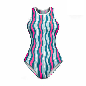 Trajes de Baño de Alta Calidad al por Mayor, 100% Poliéster, Impermeables, de Secado Rápido, con Estampado Frontal, MOQ Bajo, Venta Caliente, Servicios OEM/ODM - Product Image 3