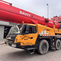 Grue sur camion tout-terrain Sany STC1300C8 de 130 tonnes, modèle 2019, avec moteur Scania et hydraulique Rexroth