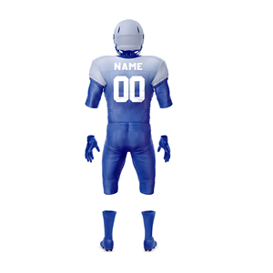 Elite Custom American Football Uniform Set Men's Premium Sublimated Jersey Padded Pants Helmet Gloves Athletic Teamwear OEM - Product Image 6