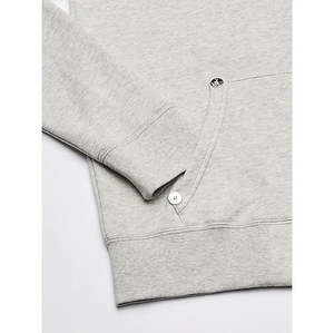 Sweat-shirt à capuche pour homme en molleton 100% coton, confortable, idéal pour l'hiver, le streetwear et les activités de plein air, service OEM - Product Image 3
