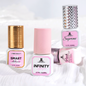 Colle à cils de marque propre avec logo colle à cils imperméable transparente et noire <span class=keywords><strong>super</strong></span> forte pour cils à <span class=keywords><strong>bande</strong></span> complète - Product Image 4