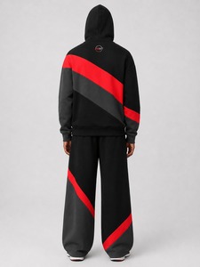 Athletic Men Tracksuit Set Lightweight <b>Zip</b> <b>Up</b> <b>Jacket</b> with Matching Jogger Pants Training Fitness Running Sportswear Suit - Product Image 5
