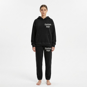 Chándal Deportivo Personalizado para Mujer en Felpa Francesa con Hombros Caídos, Ideal para Marcas de Ropa de Boutique - Product Image 6
