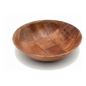 Tazón Artesanal de Madera y Resina, Ideal para Servir Ensaladas de Frutas o como una Elegante Pieza Decorativa para la Mesa - Product Image 1