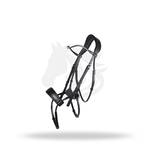Bridon d'équitation anglais SEDNA BRIDLE BLACK, taille complète, pour le confort du cheval - Product Image 1