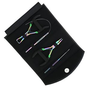 Professional Hair Extension Tools Kit Microbeads Remover / closer Plier & Opening closing Plier Hair Pulling Hook Loop Tool Wire - Product Image 1