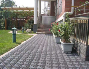 Alfombra de Entrada Antideslizante Moderna, Alfombra Modular de EVA para Eliminar Polvo y Nieve, Revestimiento de Vinilo con Diseño Gráfico - Product Image 5