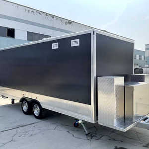 Nouvelle remorque alimentaire mobile en aluminium, chariot de rue, véhicule de transport avec une charge utile de 1500 kg, vente directe d'usine avec la meilleure offre de réduction - Product Image 5