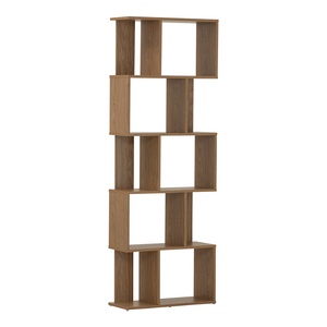 Librero Moderno de Madera, Estante de Almacenamiento Vertical, Panel para Libros, para Sala de Estar, Dormitorio u Oficina - Product Image 1