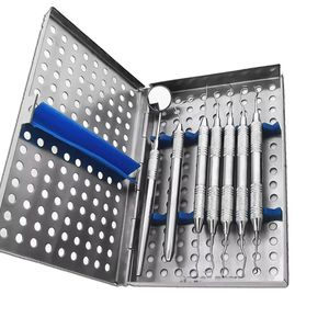Kit de Cassette Professionnel Complet pour Prophylaxie et Hygiène Parodontale Dentaire – Un ensemble d'instruments d'hygiène et de prophylaxie complet - Product Image 1