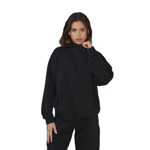 Vente en gros 100% coton anti-boulochage tricoté sweats à capuche pour femmes logo en relief personnalisé décontracté long poids lourd style hiver avant - Product Image 5