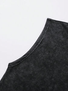 เสื้อเชิ้ตผู้ชายแขนกุดสไตล์วินเทจ คุณภาพสูง ผลิตจากผ้าฝ้ายเนื้อนุ่ม พร้อมปรับแต่งได้ตามต้องการ - Product Image 4