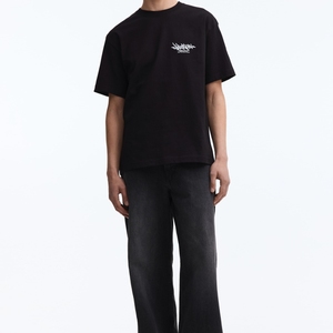 T-shirts pour hommes, fabricant professionnel, 100% coton, col rond, coupe ample - Product Image 5