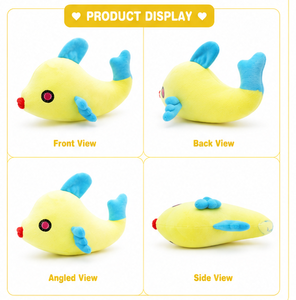 Juguete de peluche de pez, juguete de peluche de pez suave, pez de peluche lindo, juguete de peluche de pez del océano, juguete de pez para bebé, juguete de pez para niños, juguete de peluche de animal marino - Product Image 4