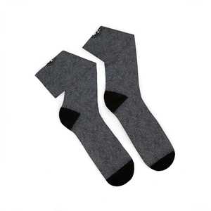 Men's Crew <b>Socks</b> Geometric Pattern Jacquard Knitted Breathable Daily Wear Autumn Style <b>Black</b> Gray New Custom <b>Socks</b> - Product Image 1