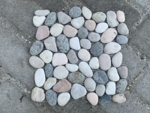 Mosaïque pleine de galets de pierre - Product Image 3