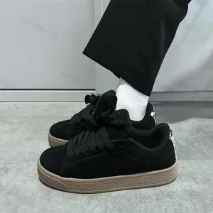 Zapatos Casuales de Plataforma, Primavera-Otoño 2025, Nuevos Zapatos Vulcanizados con Cordones Cruzados para Hombre, Cómodos, Antideslizantes, para Exteriores - Product Image 6