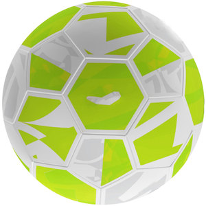Balón de Fútbol Híbrido Blanco y Verde de Alta Calidad Premium, 32 Paneles, Cosido a Máquina, Balón de Entrenamiento, OEM, Hecho en Pakistán - Product Image 1