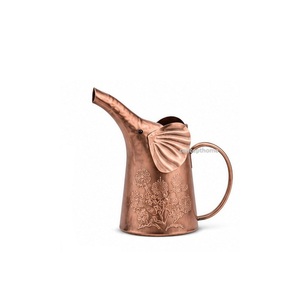 Regadera Metálica con Forma de Elefante, Acabado Galvanizado, Herramienta de Jardinería Duradera - Product Image 4