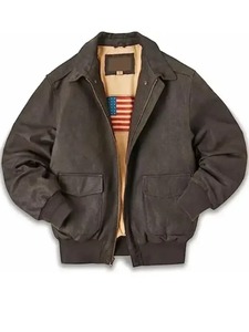 เสื้อแจ็คเก็ตนักบิน A-2 ของกองทัพอากาศสำหรับผู้ชาย - Product Image 1