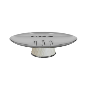 Porte-savon élégant en acier inoxydable plaqué, résistant à la rouille, pour salle de bain et cuisine, design moderne pour une utilisation durable - Product Image 2