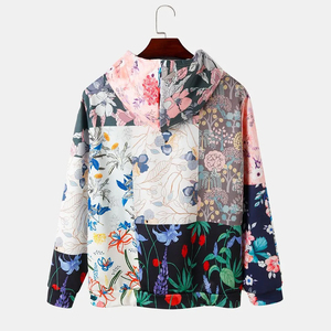 Nouveauté en promotion : Sweat à capuche à motif uni, style sublimation, en polyester/coton écologique, coupe classique, taille adulte, motif uni - Product Image 2