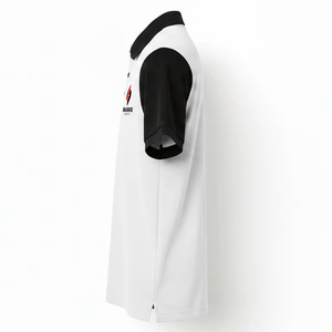 เสื้อผ้าฝ้ายถักคุณภาพสูงสำหรับพิมพ์โลโก้ตามสั่ง ระบายอากาศได้ดี แห้งเร็ว มีไซส์ใหญ่สำหรับผู้ชายและผู้หญิง สีสันปรับแต่งได้ - Product Image 4