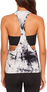 Logo en relief, logo par transfert thermique, débardeur de fitness pour femmes, débardeur de musculation pour femmes, débardeur personnalisé avec logo pour l'entraînement - Product Image 3