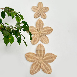 Rattan wall accessory cheapest cost children party decoration woven ornament crafted by hand - Product Image 5