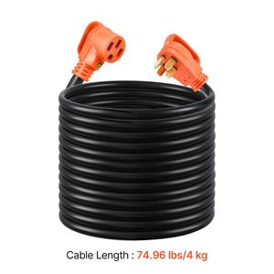 Cavo di prolunga per camper 50A 30m 125V 7500W per impieghi gravosi con cavo 6/3 + 8/1 e connettori NEMA 14-50P e 14-50R - Product Image 5