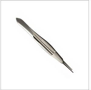 Nueva Llegada Pinzas de Sutura Castro de Acero, Pinzas de Alambre Abierto Anguladas, Instrumentos de Microcirugía Grado A+ Certificados CE - Product Image 3