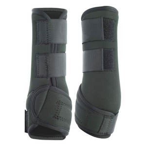 รองเท้าบู๊ตป้องกันสำหรับม้าสำหรับการฝึกหนัก  สายรัดปรับได้ รองรับขา  รองเท้าบู๊ตสำหรับม้า - Product Image 2