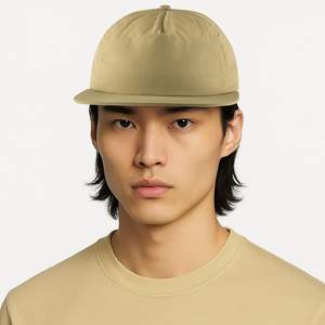 2025 5 Panel <b>Flat</b> Brim Snapback Hat Water-Resistant Breathable Nylon Baseball <b>Cap</b> Camouflage Y2K <b>for</b> <b>Men</b> Women One Fits All - Product Image 5