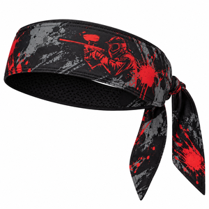 Custom Printed Paintball <b>Headband</b> Breathable Stretch <b>Sports</b> Band for Paintball Teams Training and Outdoor Competitions - Product Image 3