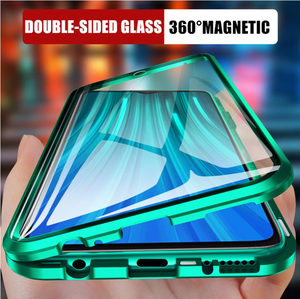 <span class=keywords><strong>Coque</strong></span> de protection en métal transparent double face pour iPhone 11 Pro <span class=keywords><strong>Coque</strong></span> magnétique Full Body 14 15 Pro Max - Product Image 2