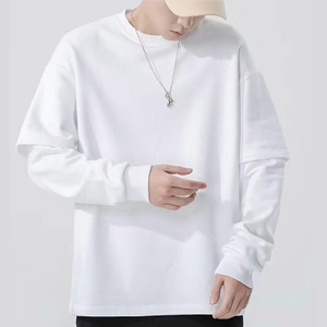 Camiseta de Doble Capa de Última Moda, Material Transpirable y Suave, Estilo Moderno y Elegante para Hombres y Mujeres, Ropa Casual Diaria para Actividades al Aire Libre - Product Image 4