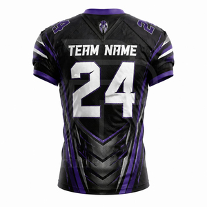 Nuevo Conjunto de Uniforme de Fútbol Americano Sublimado 2026, Jersey y Pantalones Personalizados para Equipo, Nombre del Jugador, Ecológico, Transpirable, Verano - Product Image 3