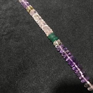 Cuentas de Piedra Rondelle Sueltas Semibrillantes 100% Naturales Certificadas IGI de 7mm, Grado AAA, Multifuego, Gemas Vivaaz Jaipur - Product Image 3