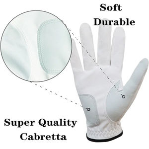 High Quality Golf <b>Gloves</b> Men Soft <b>Grip</b> Breathable Anti Slip Custom Logo Golf <b>Gloves</b> Bulk Supplier - Product Image 3