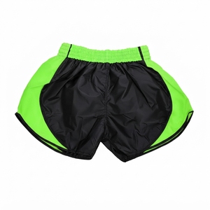 Shorts de sport pour hommes en toile non tissée, longueur genou, taille élastique, imprimé numérique, écologiques, décontractés, pour loisirs et athlétisme, vente en gros - Product Image 2